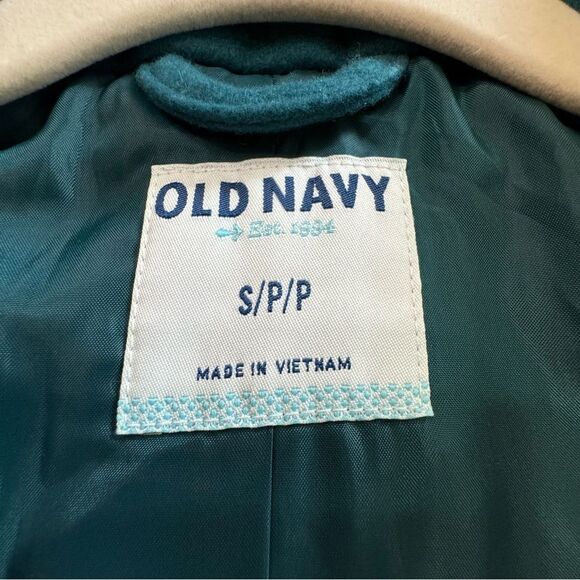 Old Navy Pea Coat Double Breasted Size Small‎ Blue - Picture 7 of 11